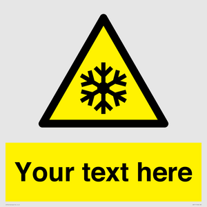 Custom Snowflake Sign